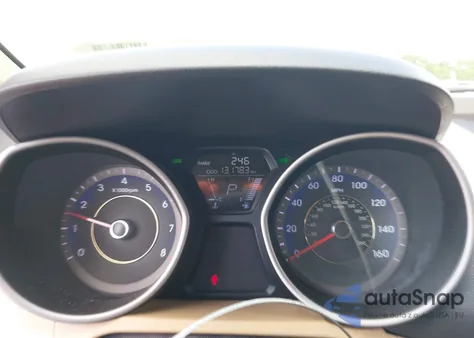 2012 Hyundai Elantra Gls/Limited z USA, uszkodzony, nr VIN KMHDH4AE6CU470053